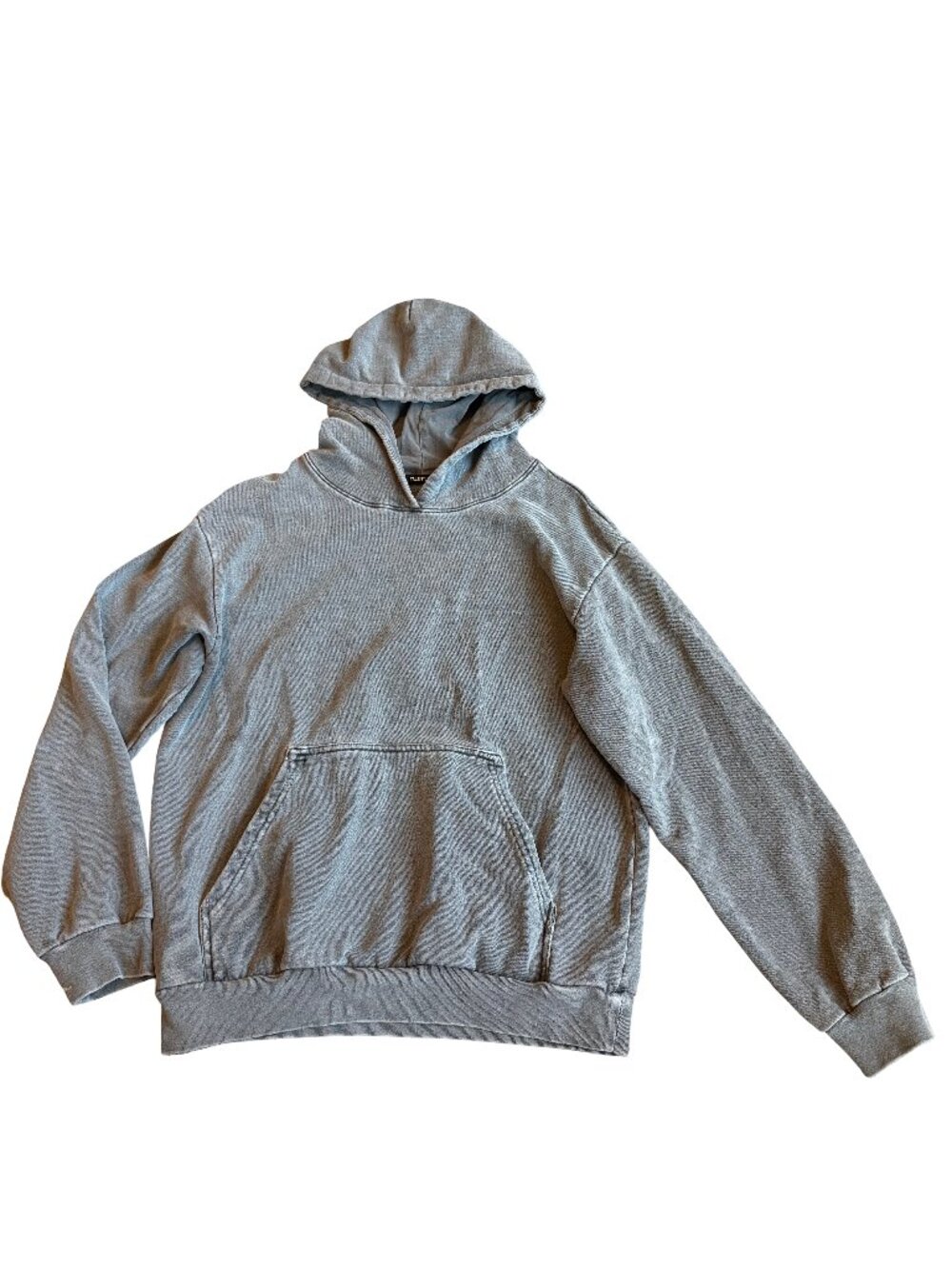 Talentless Hooded Sweater Sweatshirt Grey Layering Casual Loungewear Size Large